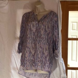Women’s Feathery printed blouse